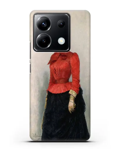 Чехол Портрет баронессы В.И.Икскуль фон Гильденбандт (Репин Илья) силиконовый для Xiaomi Poco X6