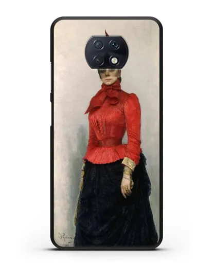 Чехол Портрет баронессы В.И.Икскуль фон Гильденбандт (Репин Илья) силиконовый для Xiaomi Redmi Note 9T