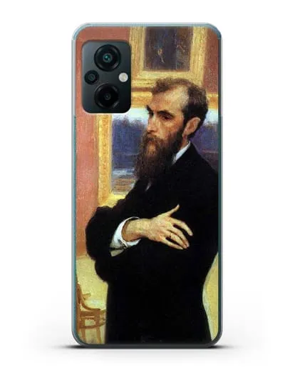 Чехол Портрет П. М. Третьякова (Репин Илья) силиконовый для Xiaomi Poco M5