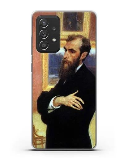 Чехол Портрет П. М. Третьякова (Репин Илья) силиконовый для Samsung Galaxy A53