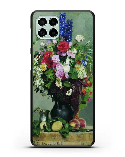 Чехол Букет цветов (Репин Илья) силиконовый для Samsung Galaxy M53 [SM-M536]