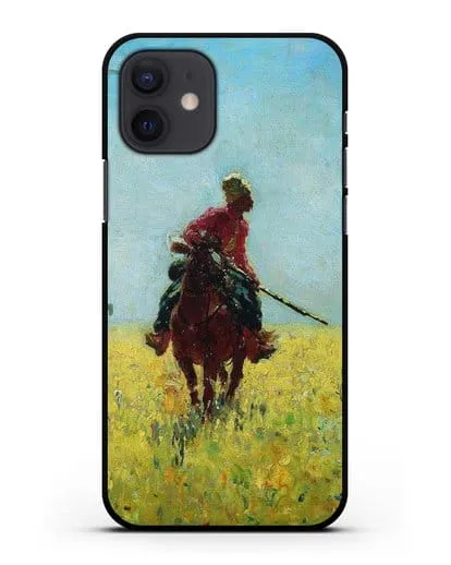 Чехол По следу (Репин Илья) силиконовый для iPhone 12