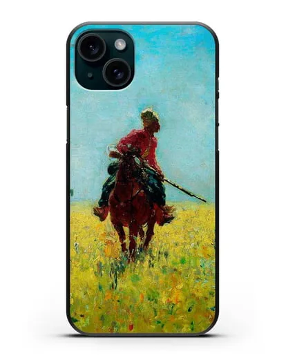 Чехол По следу (Репин Илья) силиконовый для iPhone 15 Plus