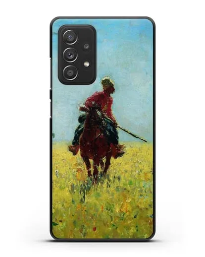 Чехол По следу (Репин Илья) силиконовый для Samsung Galaxy A53