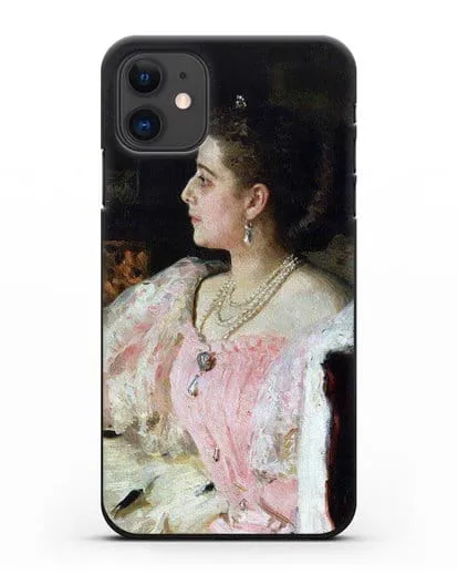 Чехол Портрет графини Н. П. Головиной (Репин Илья) силиконовый для iPhone 11