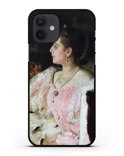 Чехол Портрет графини Н. П. Головиной (Репин Илья) силиконовый для iPhone 12