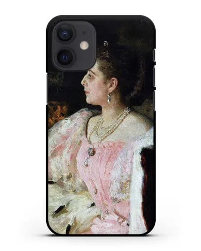 Чехол Портрет графини Н. П. Головиной (Репин Илья) силиконовый для iPhone 12 mini