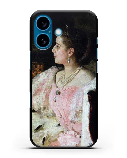 Чехол Портрет графини Н. П. Головиной (Репин Илья) силиконовый для iPhone 16