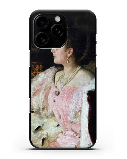 Чехол Портрет графини Н. П. Головиной (Репин Илья) силиконовый для iPhone 16 Pro Max