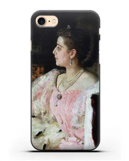Чехол Портрет графини Н. П. Головиной (Репин Илья) силиконовый для iPhone 8