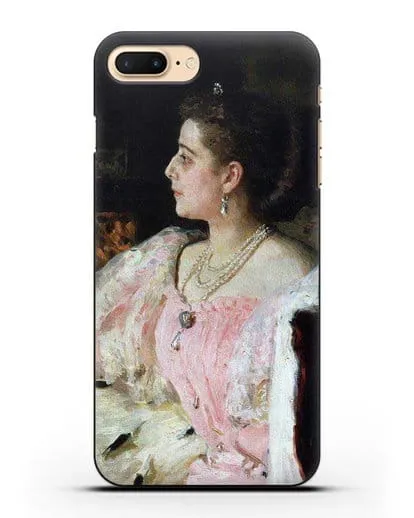 Чехол Портрет графини Н. П. Головиной (Репин Илья) силиконовый для iPhone 7 Plus