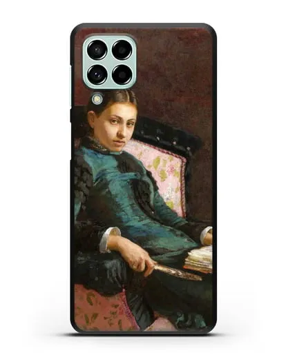 Чехол Портрет Веры Репиной (Репин Илья) силиконовый для Samsung Galaxy M53 [SM-M536]