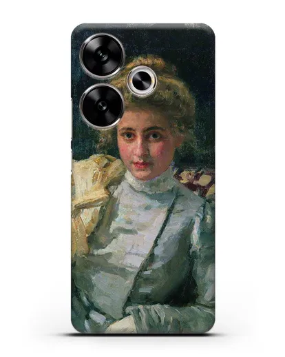 Чехол Блондинка (Портрет Ольги Тевяшевой) (Репин Илья) силиконовый для Xiaomi Poco F6