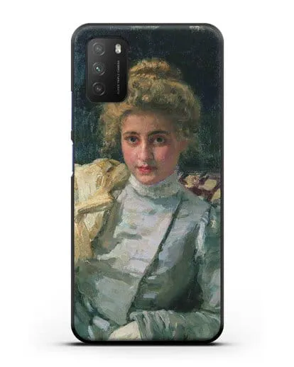 Чехол Блондинка (Портрет Ольги Тевяшевой) (Репин Илья) силиконовый для Xiaomi Poco M3