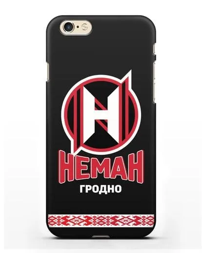Чехол с логотипом и надписью ХК Неман Гродно силиконовый для iPhone 6