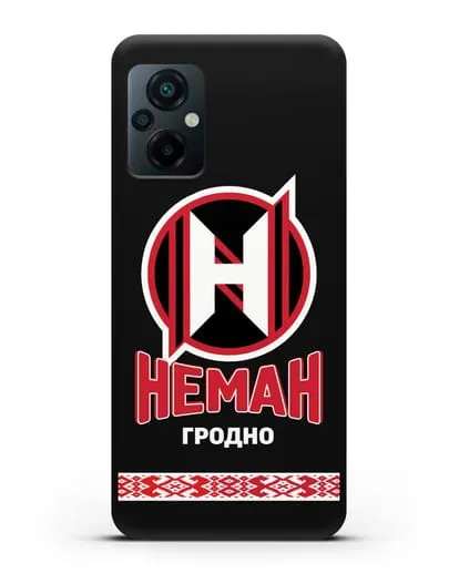 Чехол с логотипом и надписью ХК Неман Гродно силиконовый для Xiaomi Poco M5