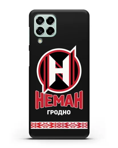 Чехол с логотипом и надписью ХК Неман Гродно силиконовый для Samsung Galaxy M53 [SM-M536]