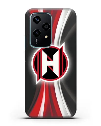 Чехол с логотипом ХК Неман Гродно силиконовый для Honor 200 Lite