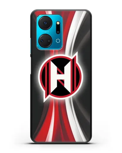 Чехол с логотипом ХК Неман Гродно силиконовый для Honor X7a Plus