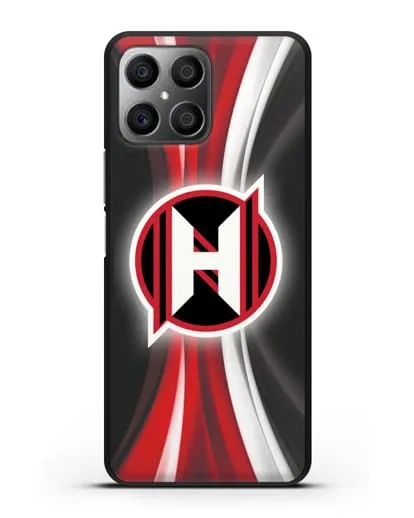 Чехол с логотипом ХК Неман Гродно силиконовый для Honor X8