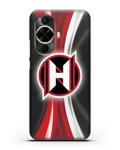 Чехол с логотипом ХК Неман Гродно силиконовый для Huawei Nova 12s