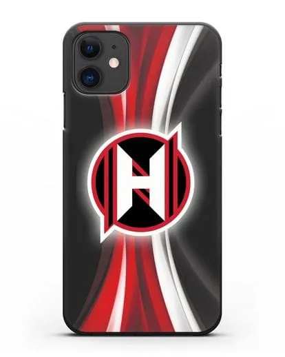 Чехол с логотипом ХК Неман Гродно силиконовый для iPhone 11