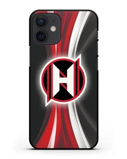 Чехол с логотипом ХК Неман Гродно силиконовый для iPhone 12 mini