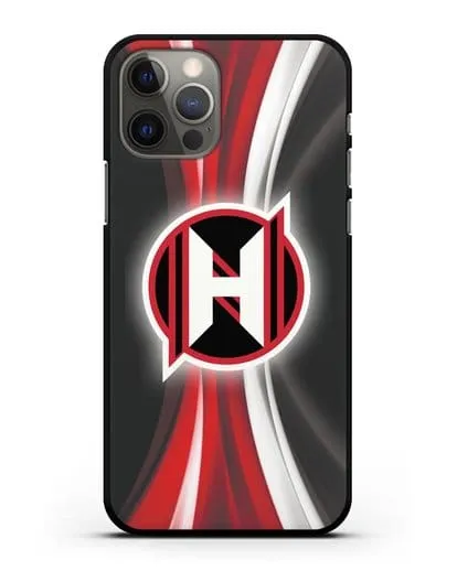 Чехол с логотипом ХК Неман Гродно силиконовый для iPhone 12 Pro