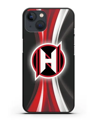 Чехол с логотипом ХК Неман Гродно силиконовый для iPhone 13 Mini