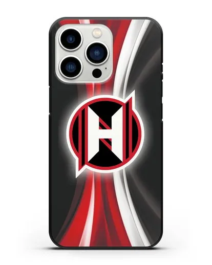 Чехол с логотипом ХК Неман Гродно силиконовый для iPhone 13 Pro