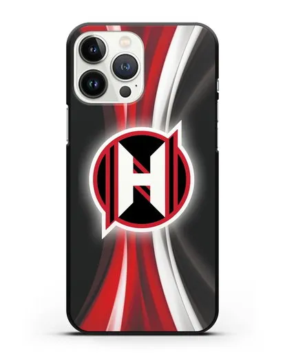 Чехол с логотипом ХК Неман Гродно силиконовый для iPhone 13 Pro Max