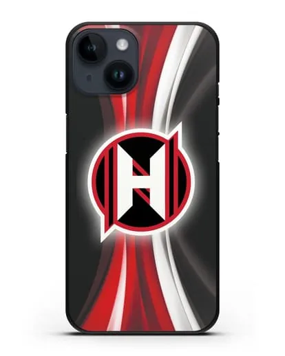 Чехол с логотипом ХК Неман Гродно силиконовый для iPhone 14