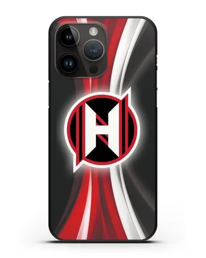 Чехол с логотипом ХК Неман Гродно силиконовый для iPhone 14 Pro Max