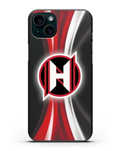 Чехол с логотипом ХК Неман Гродно силиконовый для iPhone 15 Plus