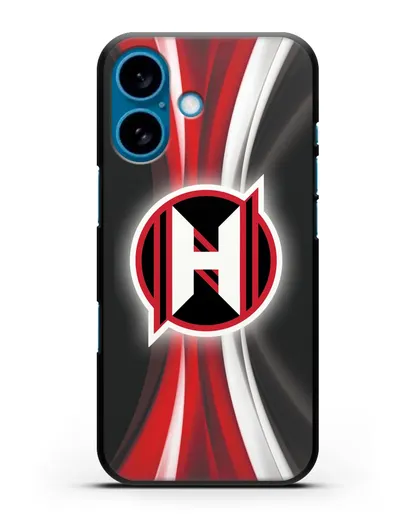 Чехол с логотипом ХК Неман Гродно силиконовый для iPhone 16