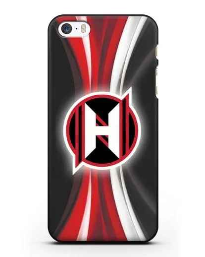 Чехол с логотипом ХК Неман Гродно силиконовый для iPhone 5/5s/SE