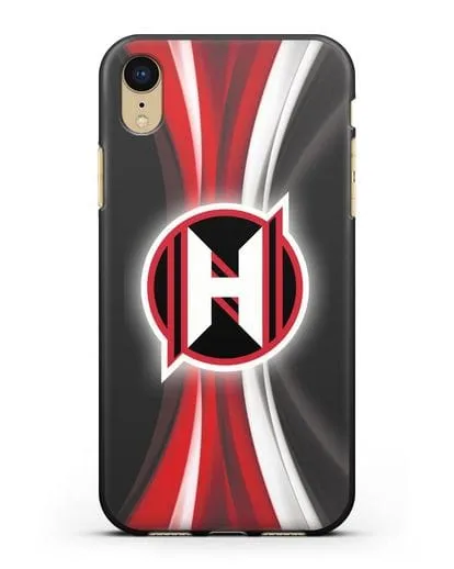 Чехол с логотипом ХК Неман Гродно силиконовый для iPhone XR