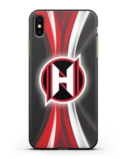 Чехол с логотипом ХК Неман Гродно силиконовый для iPhone XS Max