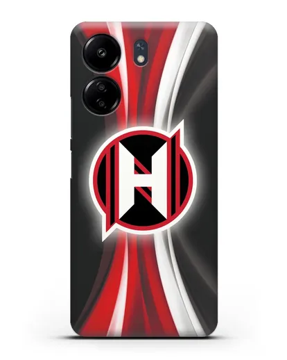 Чехол с логотипом ХК Неман Гродно силиконовый для Xiaomi Poco C65