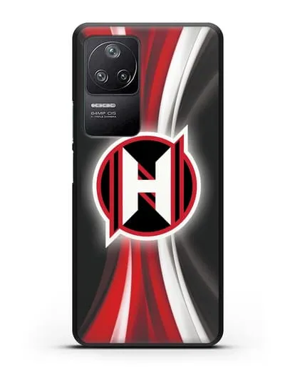 Чехол с логотипом ХК Неман Гродно силиконовый для Xiaomi Poco F4