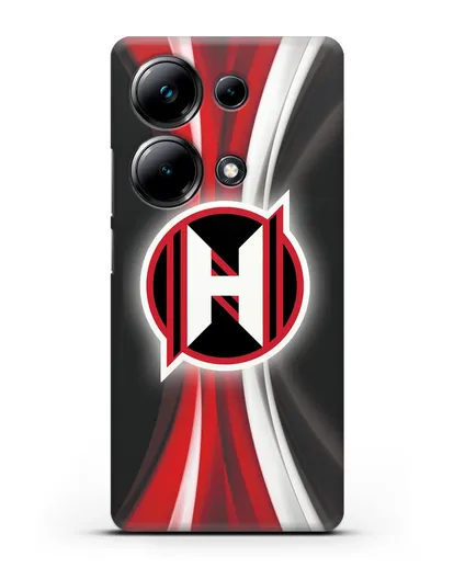 Чехол с логотипом ХК Неман Гродно силиконовый для Xiaomi Poco M6 Pro