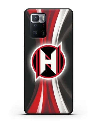 Чехол с логотипом ХК Неман Гродно силиконовый для Xiaomi Poco X3 GT