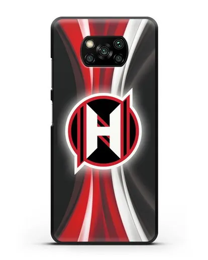 Чехол с логотипом ХК Неман Гродно силиконовый для Xiaomi Poco X3 Pro