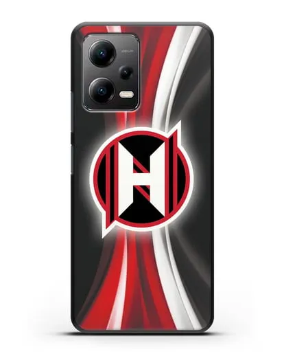 Чехол с логотипом ХК Неман Гродно силиконовый для Xiaomi Poco X5