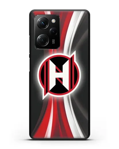 Чехол с логотипом ХК Неман Гродно силиконовый для Xiaomi Poco X5 Pro