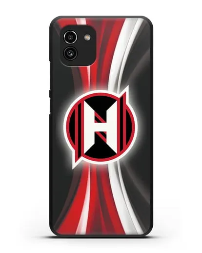 Чехол с логотипом ХК Неман Гродно силиконовый для Samsung Galaxy A03 [SM-A035]