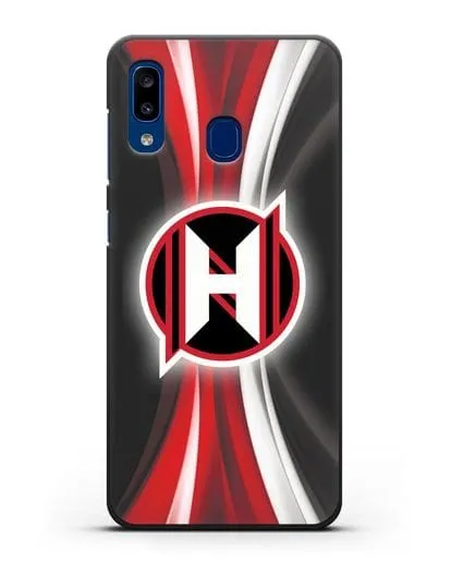 Чехол с логотипом ХК Неман Гродно силиконовый для Samsung Galaxy A20 [SM-A205FN]