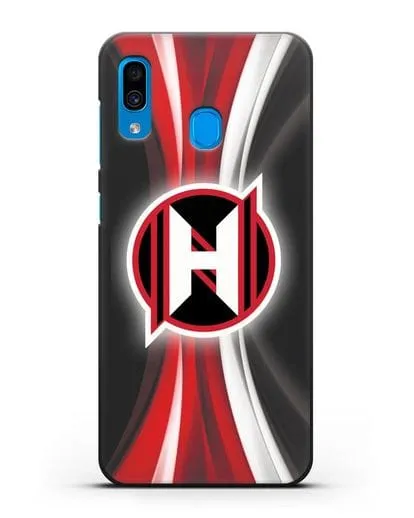 Чехол с логотипом ХК Неман Гродно силиконовый для Samsung Galaxy A30 [SM-A305FN]