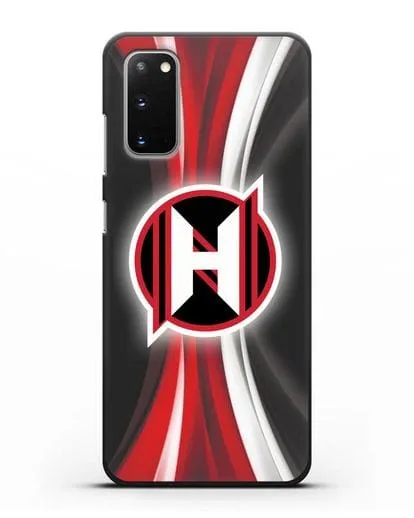 Чехол с логотипом ХК Неман Гродно силиконовый для Samsung Galaxy S20 [SM-G980F]