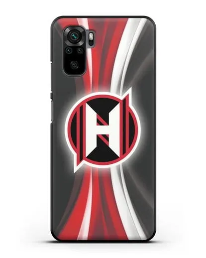 Чехол с логотипом ХК Неман Гродно силиконовый для Xiaomi Redmi Note 10